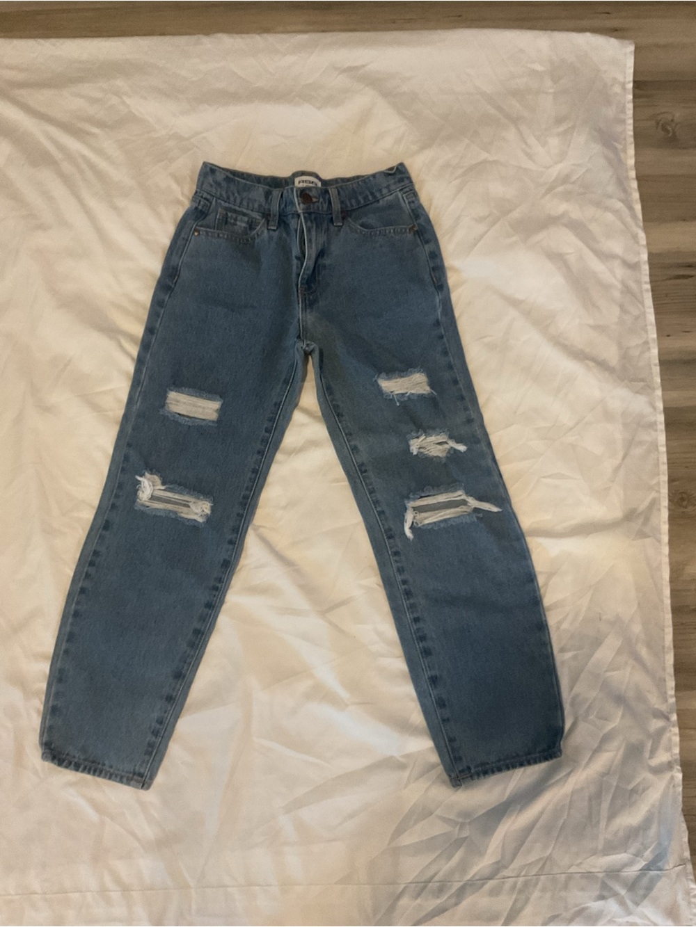 RSQ Distressed Light Blue Kids' Jeans
